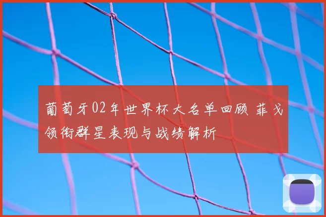 葡萄牙02年世界杯大名单回顾 菲戈领衔群星表现与战绩解析