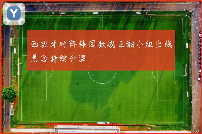 西班牙对阵韩国激战正酣小组出线悬念持续升温