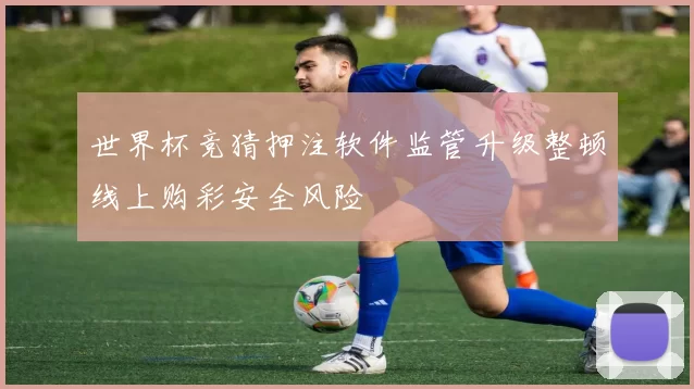 世界杯竞猜押注软件监管升级整顿线上购彩安全风险